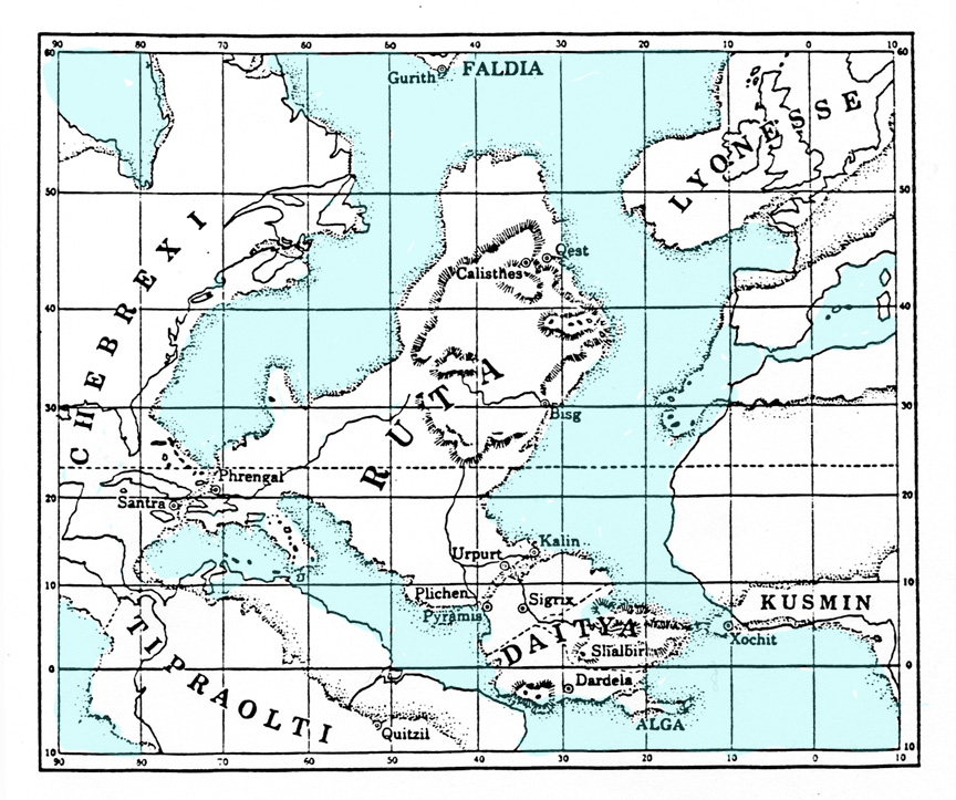 Donnely Atlantis Map 72 